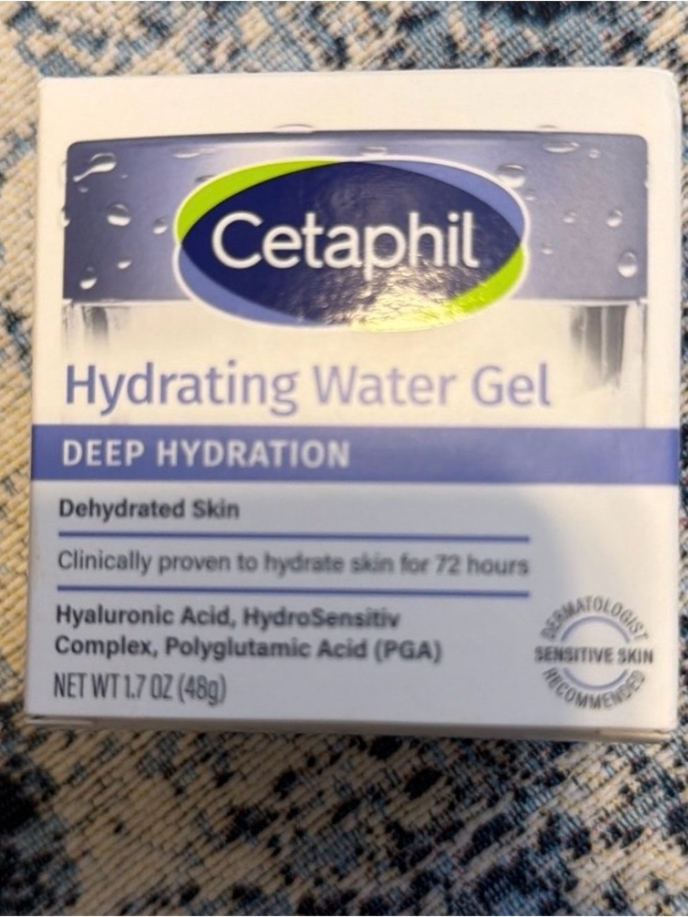 Cetaphil Hydrating Water Gel - Deep Hydration (Blue)